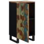 vidaXL Credenza con Anta 40x31x75 cm in Legno Massello di Recupero vidaXL Credenza con Anta 40x31x75 cm in Legno Massello di Recupero