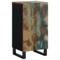 vidaXL Credenza con Anta 40x31x75 cm in Legno Massello di Recupero vidaXL Credenza con Anta 40x31x75 cm in Legno Massello di Recupero