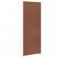 vidaXL Vetrina ALTA Bianca 77x35x186,5 cm in Legno Massello di Pino vidaXL Vetrina ALTA Bianca 77x35x186,5 cm in Legno Massello di Pino