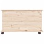 vidaXL Cassapanca con Ruote ALTA 73x39,5x44 cm Legno Massello di Pino