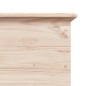 vidaXL Cassapanca con Ruote ALTA 73x39,5x44 cm Legno Massello di Pino