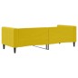 vidaXL Letto da Giorno Giallo 80x200 cm in Velluto vidaXL Letto da Giorno Giallo 80x200 cm in Velluto