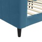 vidaXL Letto da Giorno 80x200 cm in Velluto vidaXL Letto da Giorno 80x200 cm in Velluto