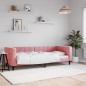 vidaXL Letto da Giorno Rosa 80x200 cm in Velluto vidaXL Letto da Giorno Rosa 80x200 cm in Velluto