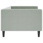 vidaXL Letto da Giorno Grigio Chiaro 90x190 cm in Velluto