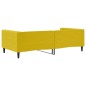 vidaXL Letto da Giorno Giallo 100x200 cm in Velluto vidaXL Letto da Giorno Giallo 100x200 cm in Velluto