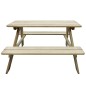 Tavolo da Picnic per Bambini 89 x 89,6 x 50,8 cm in Legno di Pino Tavolo da Picnic per Bambini 89 x 89,6 x 50,8 cm in Legno di Pino