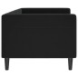 vidaXL Letto da Giorno Nero 80x200 cm in Velluto vidaXL Letto da Giorno Nero 80x200 cm in Velluto