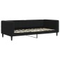 vidaXL Letto da Giorno Nero 90x200 cm in Velluto