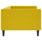 vidaXL Letto da Giorno Giallo 90x200 cm in Velluto vidaXL Letto da Giorno Giallo 90x200 cm in Velluto