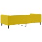 vidaXL Letto da Giorno Giallo 90x200 cm in Velluto vidaXL Letto da Giorno Giallo 90x200 cm in Velluto