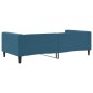 vidaXL Letto da Giorno Blu 100x200 cm in Velluto vidaXL Letto da Giorno Blu 100x200 cm in Velluto