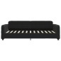 vidaXL Letto da Giorno Nero 80x200 cm in Velluto vidaXL Letto da Giorno Nero 80x200 cm in Velluto