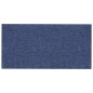 Pannelli Murali 12 pz Blu 30x15 cm Tessuto 0,54 m² Pannelli Murali 12 pz Blu 30x15 cm Tessuto 0,54 m²