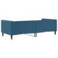 vidaXL Letto da Giorno Blu 90x200 cm in Velluto vidaXL Letto da Giorno Blu 90x200 cm in Velluto