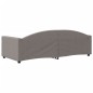 vidaXL Letto da Giorno Tortora 90x200 cm in Tessuto vidaXL Letto da Giorno Tortora 90x200 cm in Tessuto