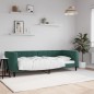vidaXL Letto da Giorno Verde Scuro 80x200 cm in Velluto vidaXL Letto da Giorno Verde Scuro 80x200 cm in Velluto