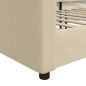 vidaXL Letto da Giorno Crema 80x200 cm in Tessuto vidaXL Letto da Giorno Crema 80x200 cm in Tessuto