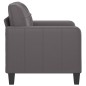 vidaXL Poltrona Grigia 60 cm in Similpelle vidaXL Poltrona Grigia 60 cm in Similpelle