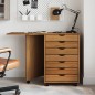 vidaXL Armadietto Rotante con Scrivania MOSS Miele Legno Massello Pino vidaXL Armadietto Rotante con Scrivania MOSS Miele Legno Massello Pino