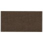 Pannelli Murali 12 pz Marrone 30x15 cm Tessuto 0,54 m² Pannelli Murali 12 pz Marrone 30x15 cm Tessuto 0,54 m²