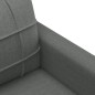 vidaXL Poltrona Grigio Scuro 60 cm in Tessuto vidaXL Poltrona Grigio Scuro 60 cm in Tessuto