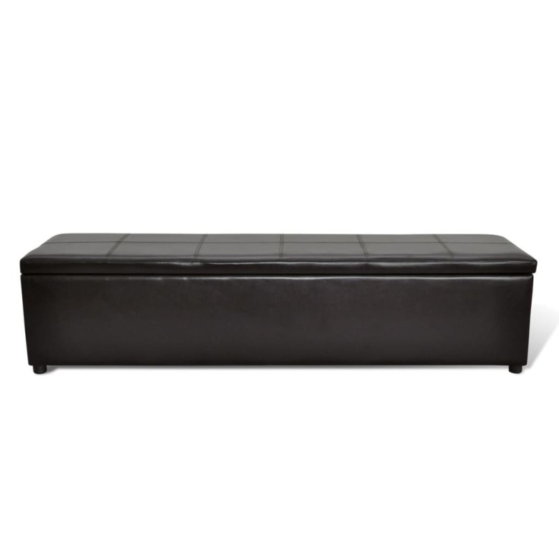 vidaXL Cassapanca Marrone 168x44x44 cm