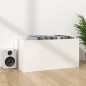 vidaXL Contenitore per Vinili Bianco Lucido 71x34x36 cm in Multistrato vidaXL Contenitore per Vinili Bianco Lucido 71x34x36 cm in Multistrato