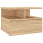 vidaXL Comodino Pensile Rovere Sonoma 40x31x27 cm Truciolato vidaXL Comodino Pensile Rovere Sonoma 40x31x27 cm Truciolato