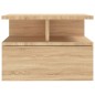 vidaXL Comodino Pensile Rovere Sonoma 40x31x27 cm Truciolato vidaXL Comodino Pensile Rovere Sonoma 40x31x27 cm Truciolato