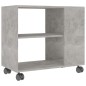 vidaXL Tavolino Grigio Cemento 70x35x55 cm in Legno Multistrato vidaXL Tavolino Grigio Cemento 70x35x55 cm in Legno Multistrato