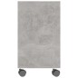 vidaXL Tavolino Grigio Cemento 70x35x55 cm in Legno Multistrato vidaXL Tavolino Grigio Cemento 70x35x55 cm in Legno Multistrato