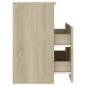 vidaXL Comodino Rovere Sonoma 50x32x60 cm vidaXL Comodino Rovere Sonoma 50x32x60 cm