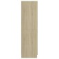 vidaXL Armadio Rovere Sonoma 82,5x51,5x180 cm in Legno Multistrato vidaXL Armadio Rovere Sonoma 82,5x51,5x180 cm in Legno Multistrato