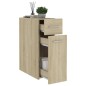 vidaXL Armadietto da Farmacia Rovere Sonoma 20x45,5x60 cm Truciolato