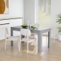 vidaXL Tavolo da Pranzo Grigio Cemento 140x74,5x76 cm in Truciolato vidaXL Tavolo da Pranzo Grigio Cemento 140x74,5x76 cm in Truciolato