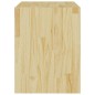 vidaXL Comodino 40x30,5x40 cm in Legno Massello di Pino vidaXL Comodino 40x30,5x40 cm in Legno Massello di Pino