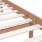 vidaXL Giroletto Legno Massello Miele 135x190 cm 4FT6 Double vidaXL Giroletto Legno Massello Miele 135x190 cm 4FT6 Double