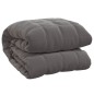 vidaXL Coperta Ponderata Grigia 200x230 cm 13 kg Tessuto vidaXL Coperta Ponderata Grigia 200x230 cm 13 kg Tessuto