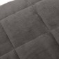 vidaXL Coperta Ponderata Grigia 200x230 cm 13 kg Tessuto vidaXL Coperta Ponderata Grigia 200x230 cm 13 kg Tessuto