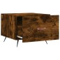 vidaXL Tavolini Salotto 2 pz Rovere Fumo 50x50x40cm Legno Multistrato