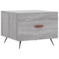 vidaXL Tavolini Salotto 2pz Grigio Sonoma 50x50x40cm Legno Multistrato