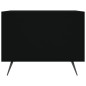 vidaXL Tavolini da Salotto 2 pz Neri 50x50x40 cm in Legno Multistrato