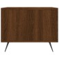vidaXL Tavolini Salotto 2 pz Rovere Marrone 50x50x40 Legno Multistrato