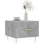 vidaXL Tavolini Salotto 2pz Grigio Cemento 50x50x40 Legno Multistrato