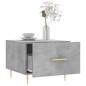 vidaXL Tavolini Salotto 2pz Grigio Cemento 50x50x40 Legno Multistrato