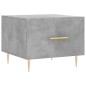 vidaXL Tavolini Salotto 2pz Grigio Cemento 50x50x40 Legno Multistrato