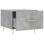 vidaXL Tavolini Salotto 2pz Grigio Cemento 50x50x40 Legno Multistrato