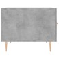 vidaXL Tavolini Salotto 2pz Grigio Cemento 50x50x40 Legno Multistrato