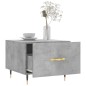 vidaXL Tavolini Salotto 2pz Grigio Cemento 50x50x40 Legno Multistrato